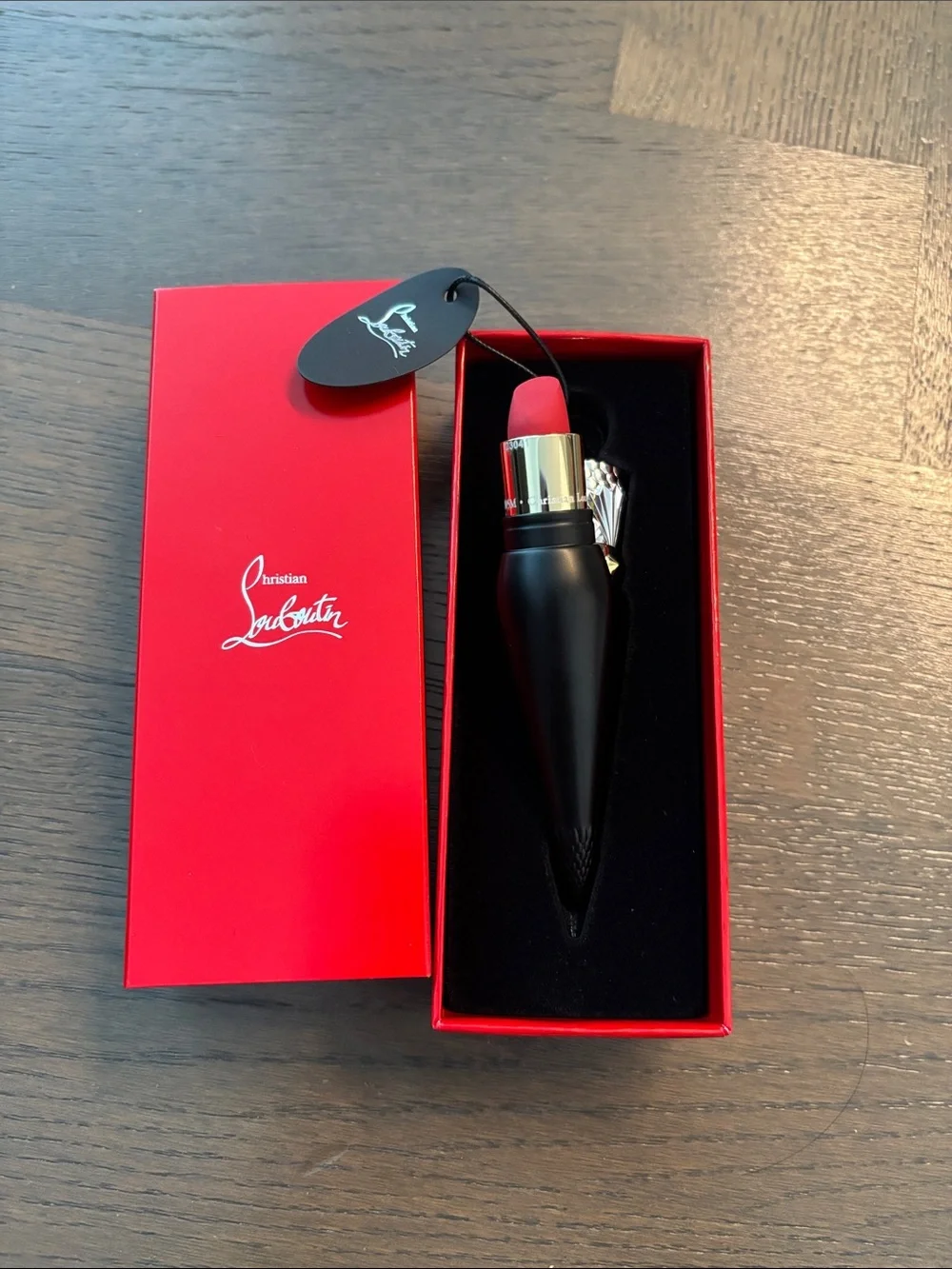 Christian Louboutin luxury lipstick red dramadouce
